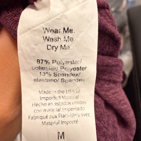 Beyond Yoga x Peloton Cropped Tank Top Maroon size M - Picture 7 of 7